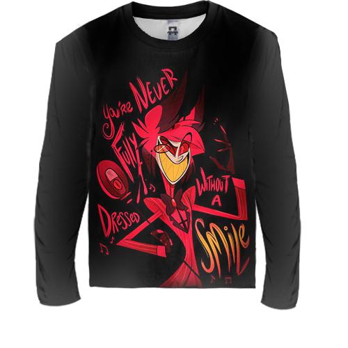 Детский 3D лонгслив Отель Хазбин - Аластар (вид спереди)