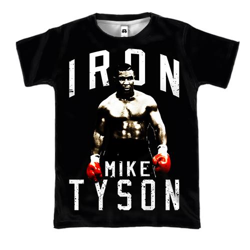 3D футболка Iron Mike Tyson (вид спереди)