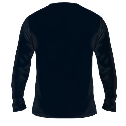 Мужской 3D лонгслив Луффи - One Piece (2) (вид сзади)