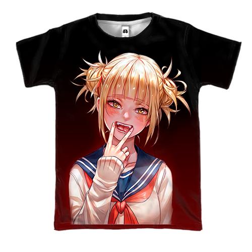 3D футболка Химико Тога - МГА (вид спереди)