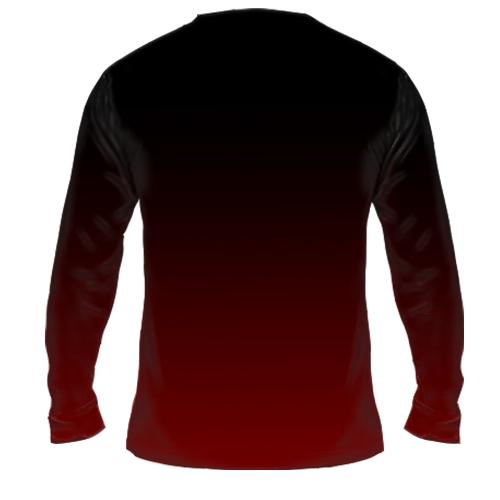 Мужской 3D лонгслив Химико Тога - МГА (вид сзади)