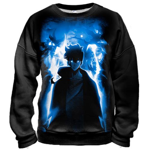 3D свитшот Sung Jinwoo - Solo Leveling (вид спереди)