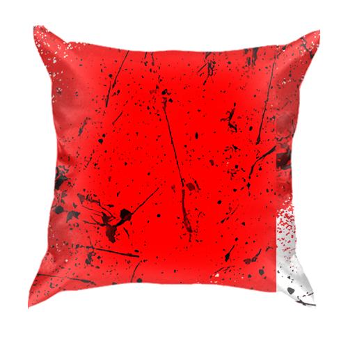 3D подушка Цветение Сакуры (вид сзади)