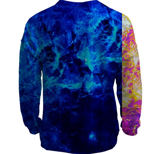 3D світшот з BrawlStars персонажами (вид ззаду)