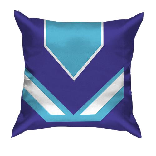 3D подушка Сладкая девочка Яна (сгущенка) (вид сзади)