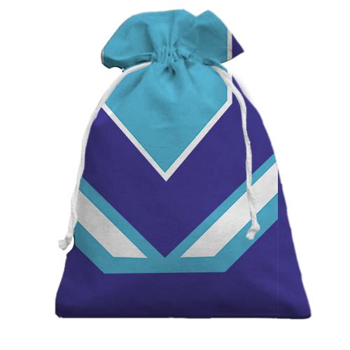 3D Подарунковий мішечок Солодка дівчинка Наталка (згущенка) (вид ззаду)