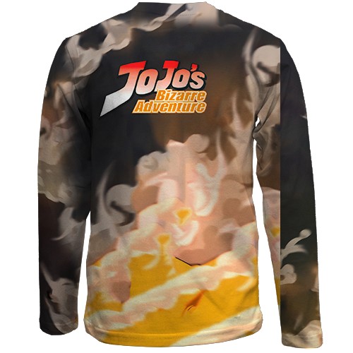 Детский 3D лонгслив Dio Brando x Jotaro Kujo - Jojo