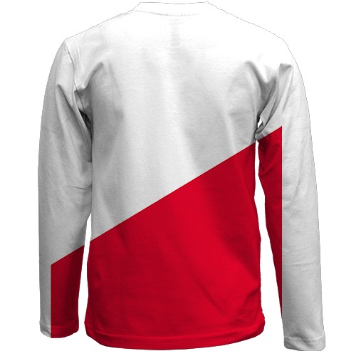 Дитячий 3D лонгслів форма ФК Утрехт (вид ззаду)