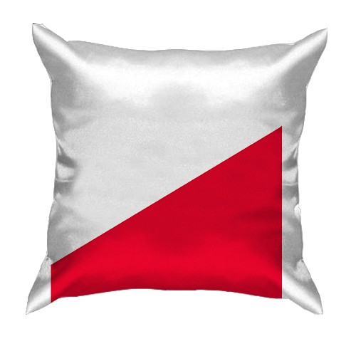 3D подушка форма ФК Утрехт (вид сзади)