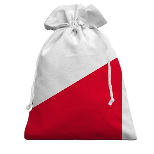 3D Подарунковий мішечок форма ФК Утрехт (вид ззаду)