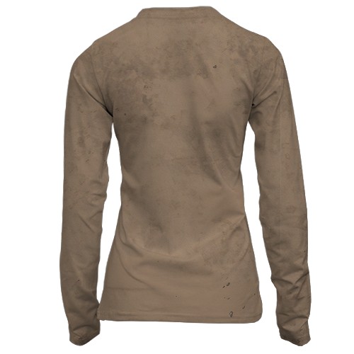 Жіночий 3D лонгслів SALLY FACE (вид ззаду)