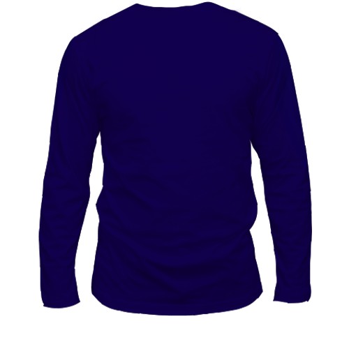 Чоловічий 3D лонгслів БЛОГЕР (вид ззаду)