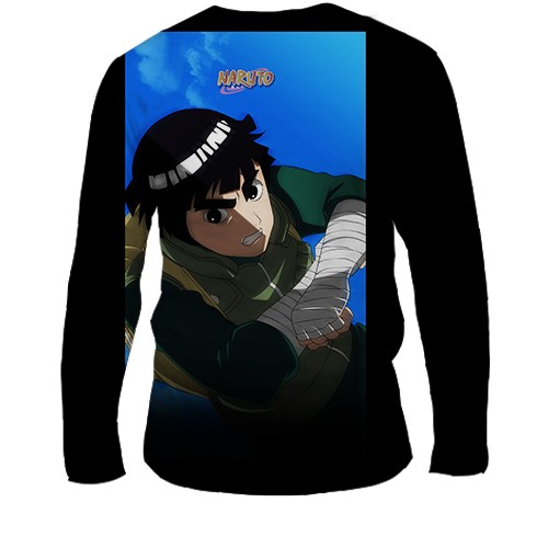 Чоловічий 3D лонгслів Naruto character 44 (вид ззаду)