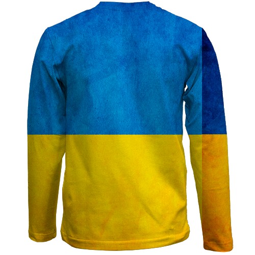 Дитячий 3D лонгслів Зеленський (Marvel Style) (вид ззаду)