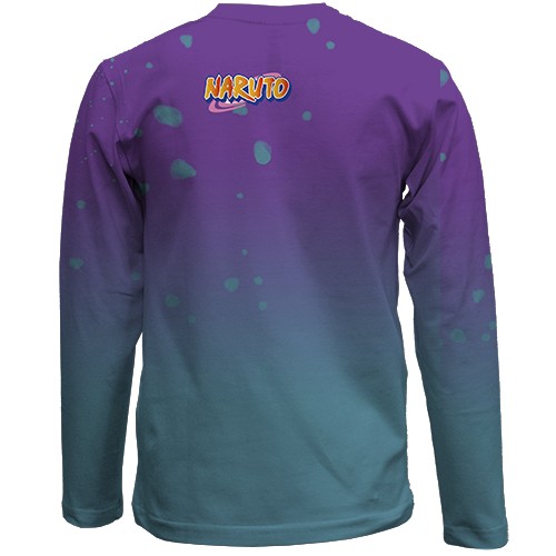 Детский 3D лонгслив Naruto character 22 (вид сзади)