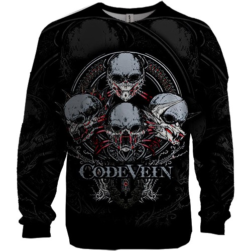 3D світшот Code Vein (вид спереду)