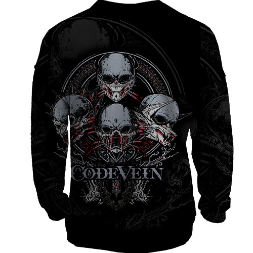 3D світшот Code Vein (вид ззаду)