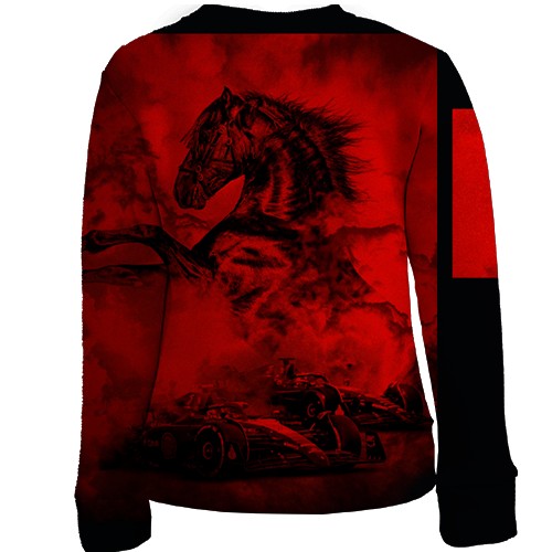 Дитячий 3D світшот з Шарль Леклер (вид ззаду)