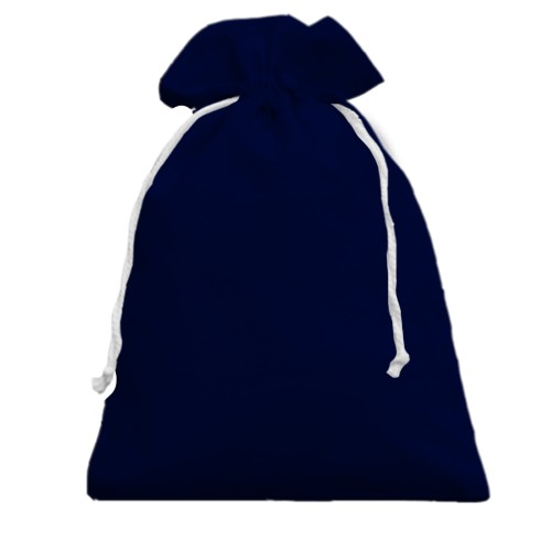 3D Подарочный мешочек Герб Украины с подсолнухами (АРТ) 2 (вид сзади)