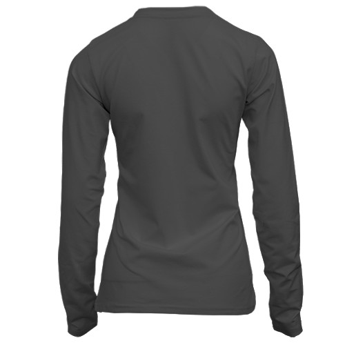 Жіночий 3D лонгслів Саллі та Ларрі - SALLY FACE (вид ззаду)