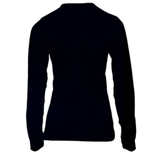 Жіночий 3D лонгслів з новорічною змією (вид ззаду)