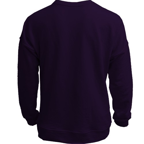 3D світшот Джокер з сигаретою (вид ззаду)