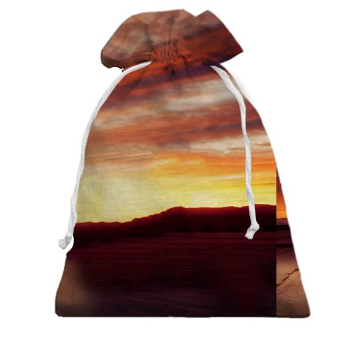 3D Подарунковий мішечок Mitsubishi EVO Art (вид ззаду)