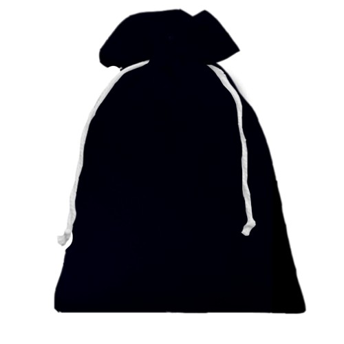 3D Подарочный мешочек с новогодней змеей (вид сзади)