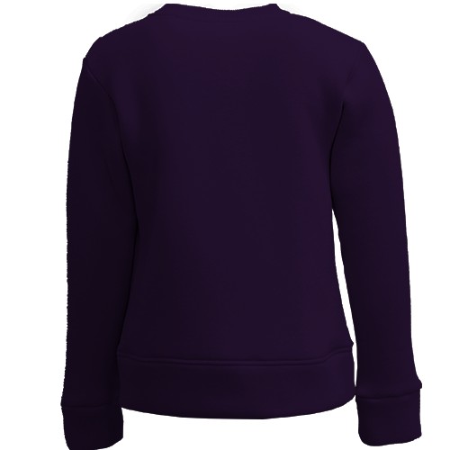 Детский 3D свитшот Джокер с сигаретой (вид сзади)