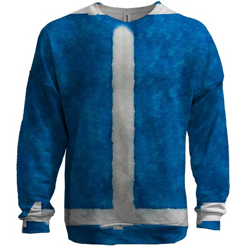 3D світшот з костюмом Снігуроньки (вид спереду)