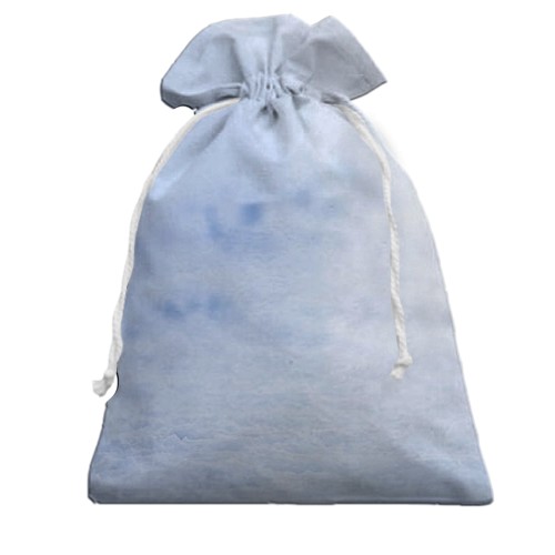 3D Подарунковий мішечок з полярним лисом (вид ззаду)