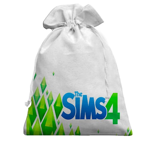 3D Подарунковий мішечок The Sims 4 (вид спереду)