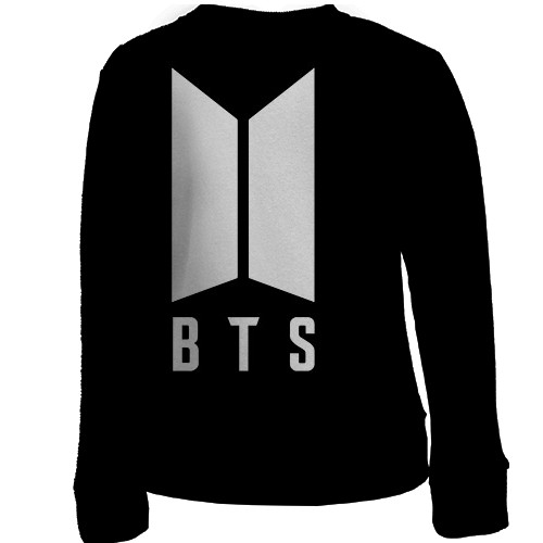 Дитячий 3D світшот з гуртом БТС (BTS) K-POP ARMY (2) (вид ззаду)