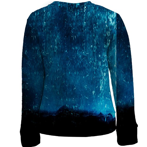 Дитячий 3D світшот з Акваменом (вид ззаду)