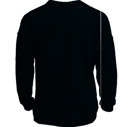 3D свитшот All you need (вид сзади)