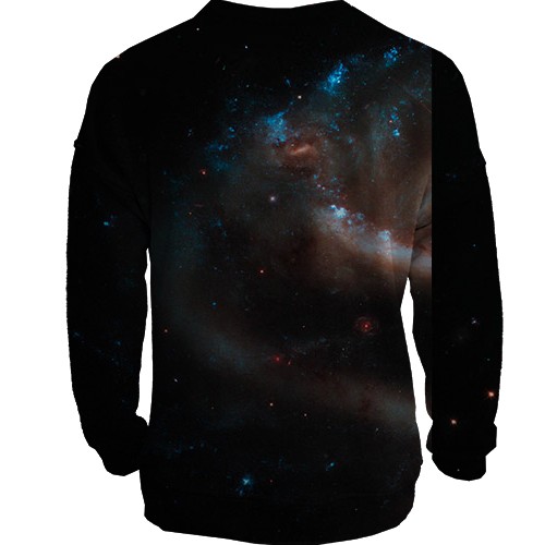 3D світшот Milky Way (вид ззаду)