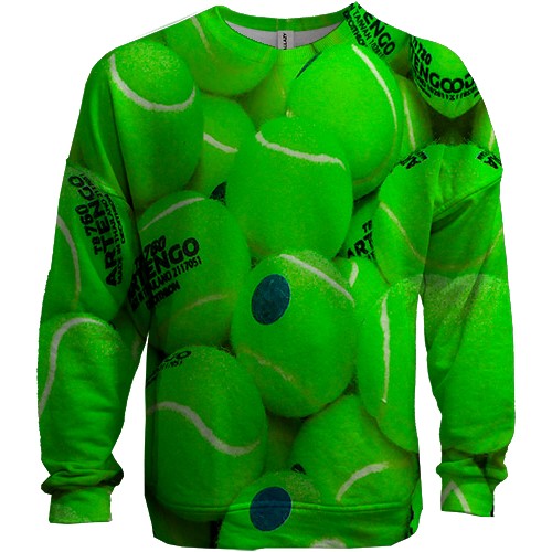 3D світшот з тенісними м