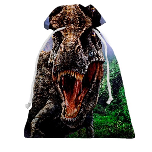 3D Подарочный мешочек с Динозавром (Парк Юрского Периода) (вид спереди)