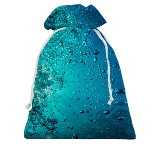 3D Подарунковий мішечок з підводним видом (вид ззаду)