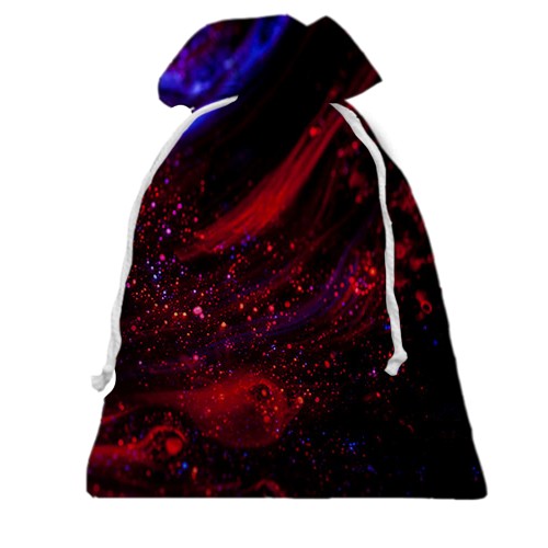 3D Подарунковий мішечок з червоною рідиною (вид спереду)