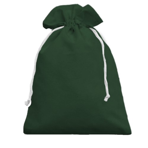 3D Подарочный мешочек с девушкой фотографом (вид сзади)