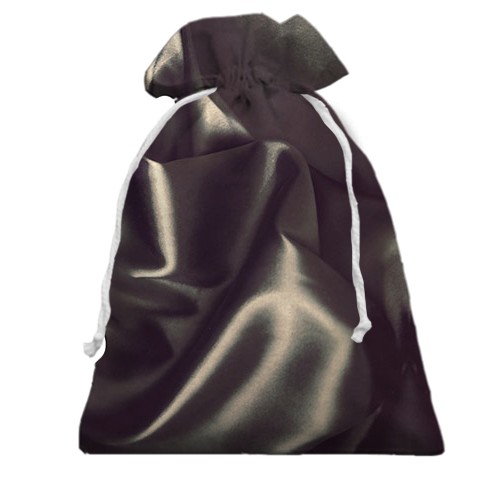3D Подарунковий мішечок з шовковою тканиною (вид спереду)