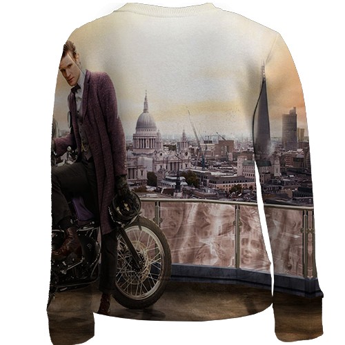 Дитячий 3D світшот з Доктором Хто (вид ззаду)