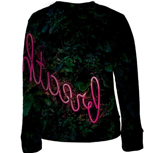 Дитячий 3D світшот Breathe (вид ззаду)