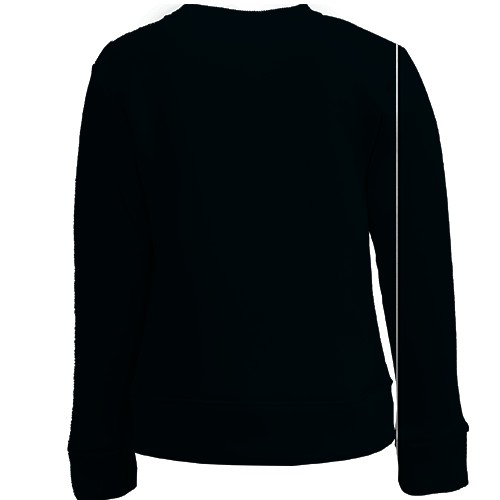 Детский 3D свитшот All you need (вид сзади)