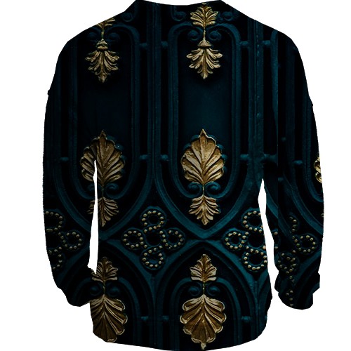 3D світшот і Інь-Янь знаком (вид ззаду)