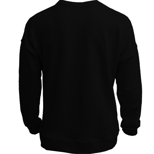 3D світшот с девушкой в лампочке (вид ззаду)