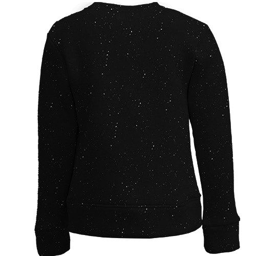 Дитячий 3D світшот з написом "Яка є" (вид ззаду)