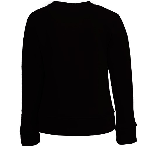 Дитячий 3D світшот з написом "Любов - це ваза" (вид ззаду)