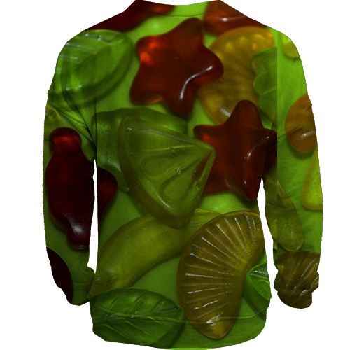 3D світшот з мармеладом (вид ззаду)